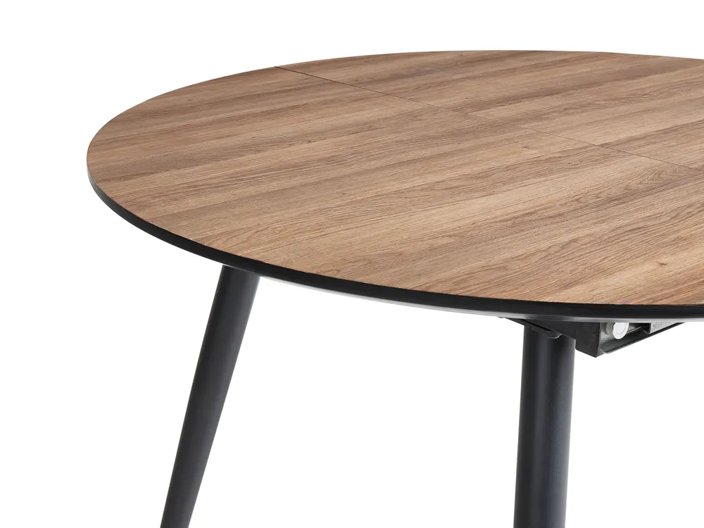 Ausziehbarer Esstisch SENIAC Braun 110/150 cm 112 cm_975649