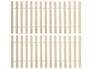 Bett mit 4 Schubladen OLENDON Kiefernholz Weiß 180 x 200 cm_956312