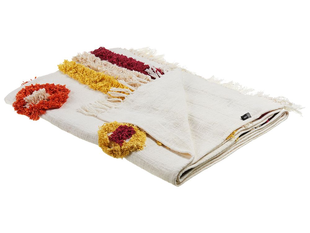 Kuscheldecke AMROHA Baumwolle 130 x 180 cm Bunt