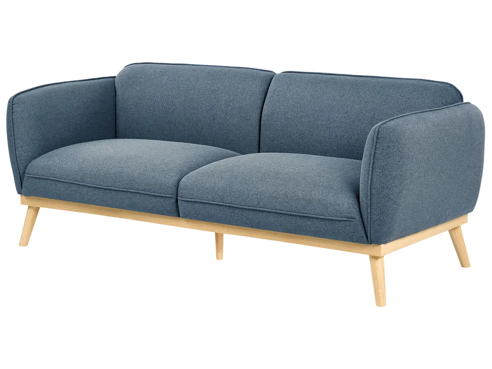 Sofa 3-Sitzer LJUNG Stoff Blau_1076579