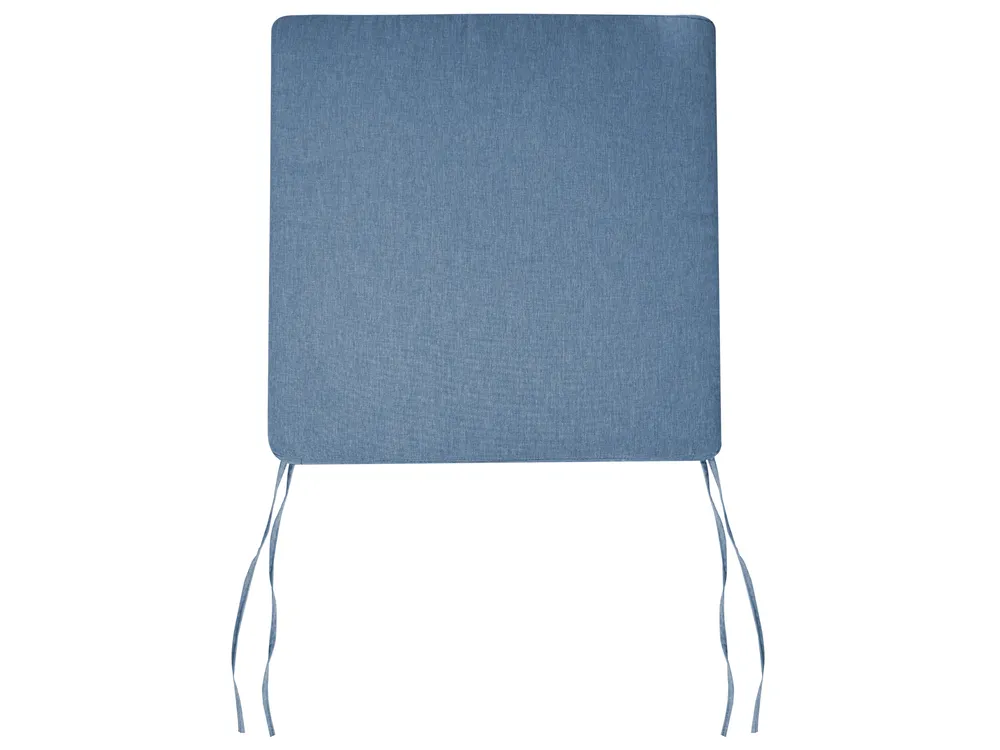 Set mit 8 Stühlen und Sitzkissen SASSARI PREMIUM zertifiziertes Akazienholz Blau_1070895
