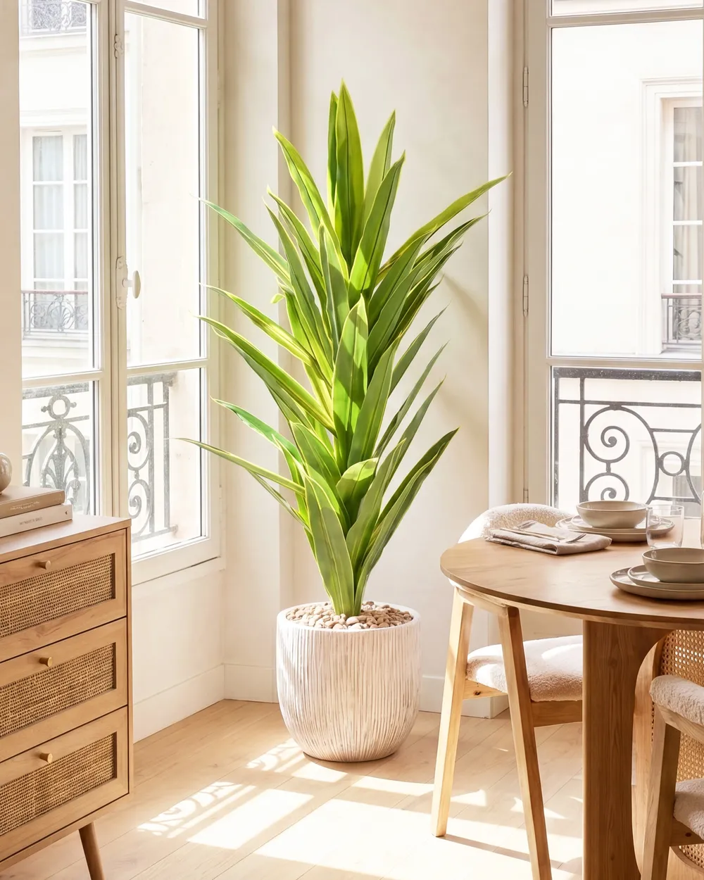 Kunstpflanze DRACAENA TREE 150 cm Grün_1103908