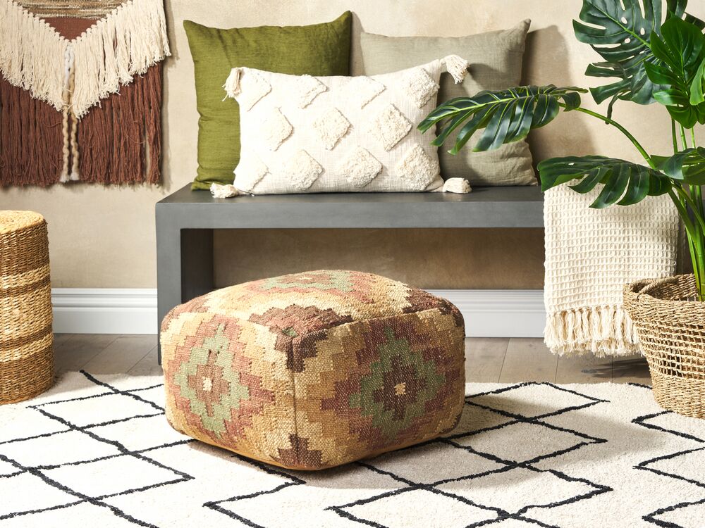 Pouf MAGURI Jute Bunt