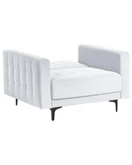 Sessel ABERDEEN Samtstoff Hellgrau_984148