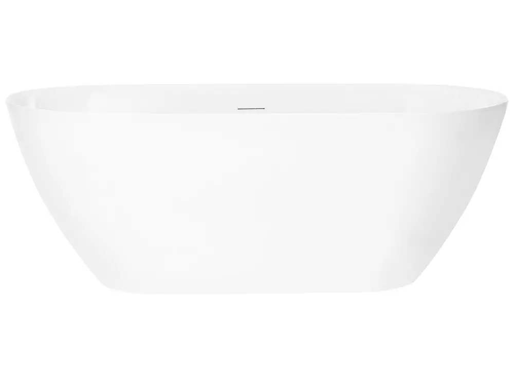 Freistehende Badewanne CEDROS 160 x 75 cm Weiß_1071319