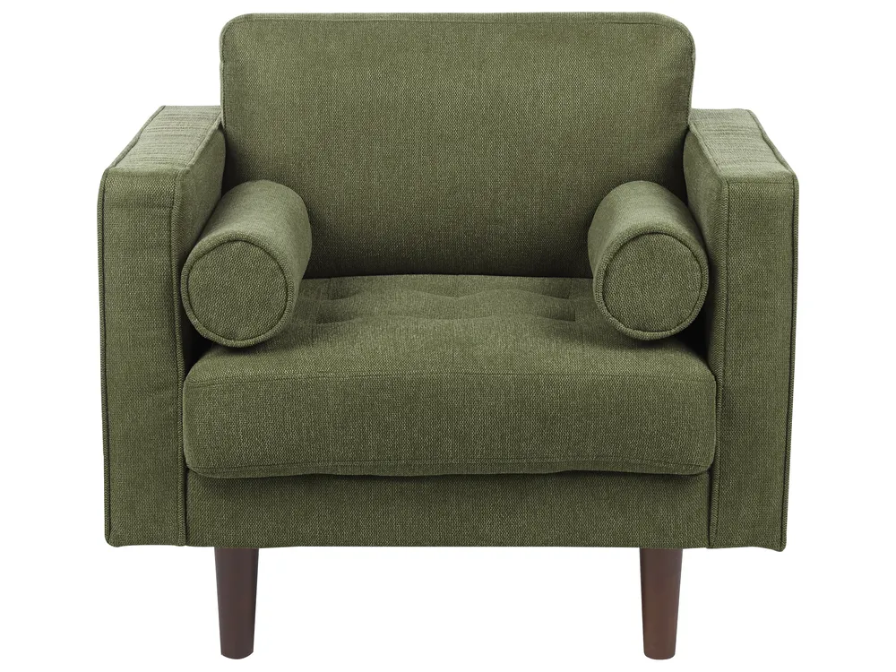 Sofa Set 6-Sitzer NURMO Stoff Dunkelgrün_896056
