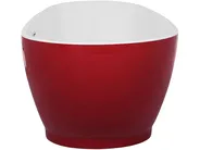 Freestanding Bathtub GUIANA 1730 x 820 mm Red_717547