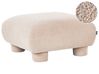 Ottoman MJALBI Boucle Beige