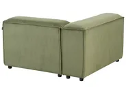 Modular Sofa 3 Seater ARDAL Corduroy Green_947396