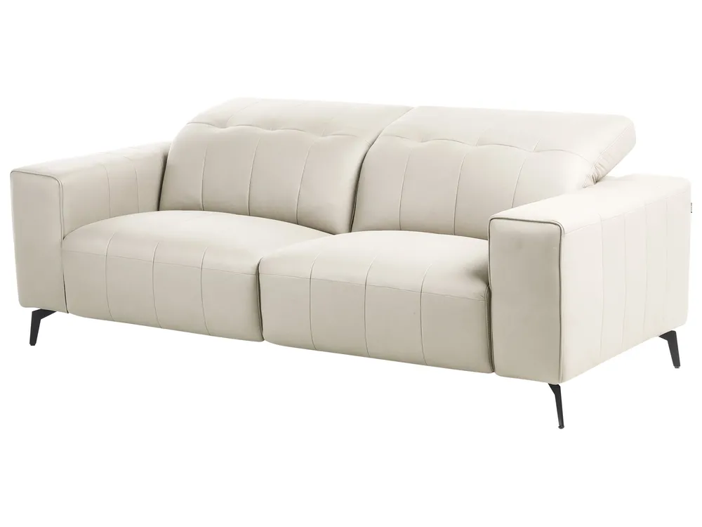 Sofa 3-Sitzer OMMEL Stoff Hellbeige_1035668