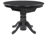 Ausziehbarer Esstisch AKRON Schwarz 106/150 cm 106 cm_927575