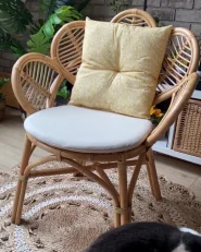 Pfauenstuhl FLORENTINE II Rattan Naturfarben_923237