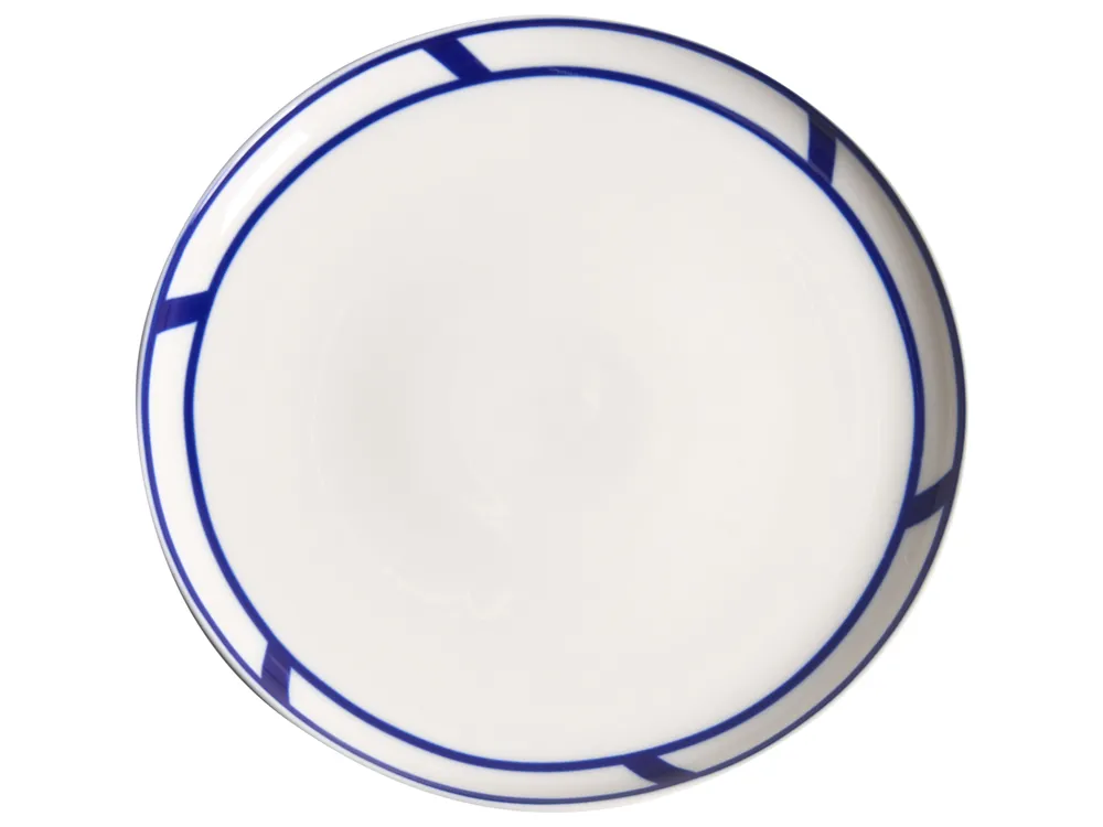 Tafelservice 24-teilig SHISO Porzellan Weiß / Blau_1064164