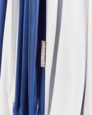 Marktschirm 245 cm MINOA Weiß / Blau_932190