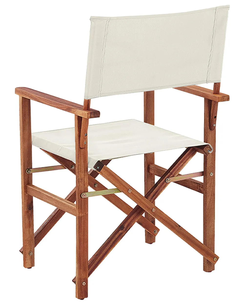 Set of 2 Garden Chairs CINE Acacia Wood Dark Brown_819096