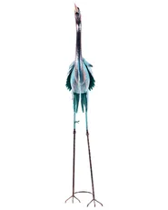 Gartenfigur 2er Set MALOLOS Reiher Blau_1083051