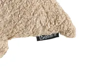 Dekokissen 3er Set WINTERLAND 30 x 35 cm 45 x 25 cm Bouclé Hellbeige Weihnachtsmotiv_1033018