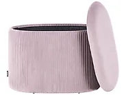 Storage Pouffe RICHLAND Velvet Pink_1194722