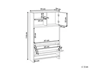 Schuhschrank COBAR Weiß_1007800