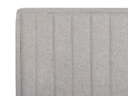 Bett verstellbar Stoff DUKE II 180 x 200 cm Hellgrau_910623