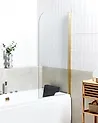Badewannenaufsatz LAPAN 140 x 70 cm Gold
