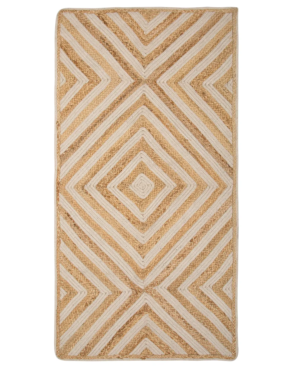 Teppich PIRLI Beige 80 x 150 cm Jute_800772