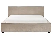 Bed Boucle MIRANDE 160 x 200 cm (EU King Size) Taupe_943347