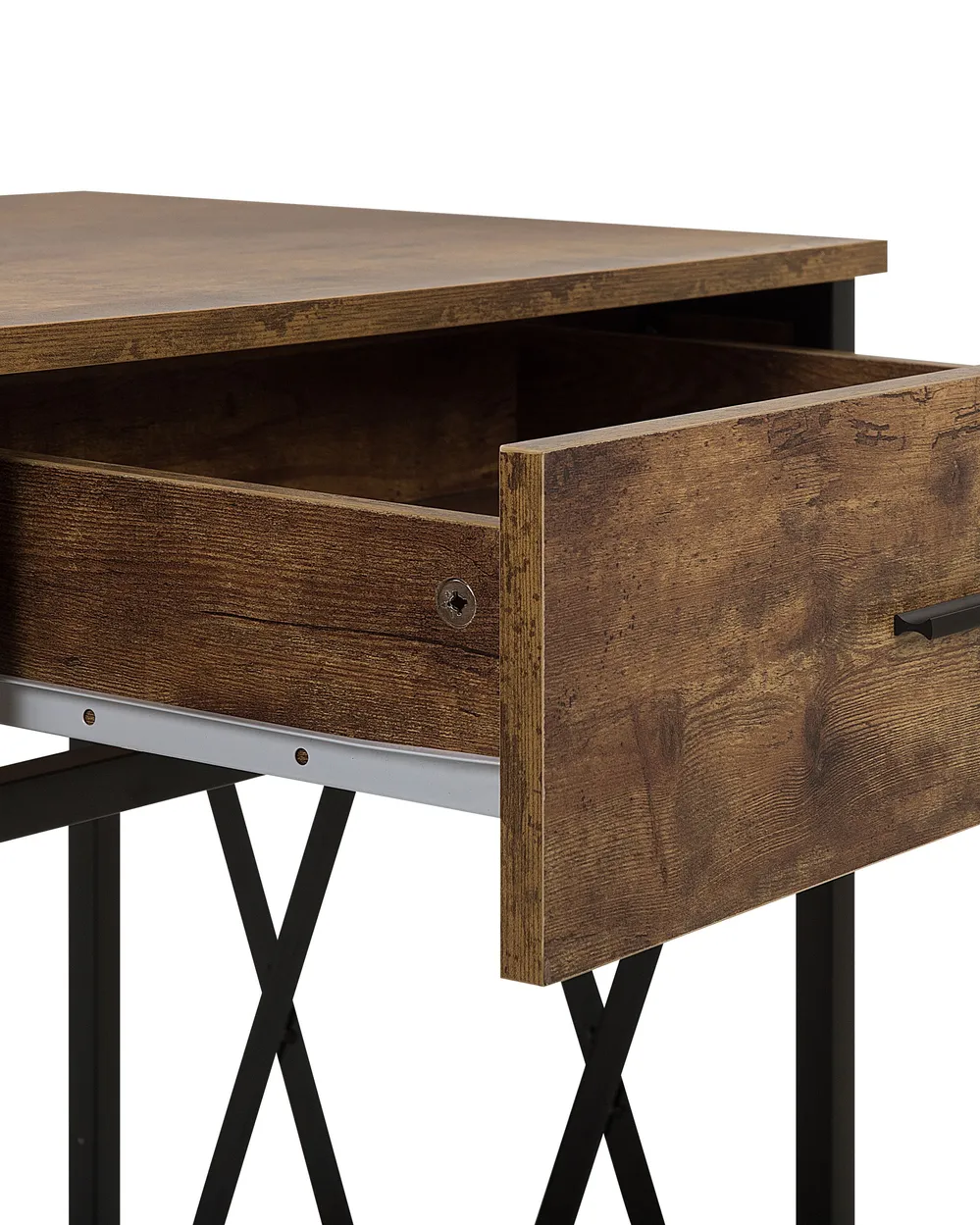 Console Table AYDEN Dark Brown_757253