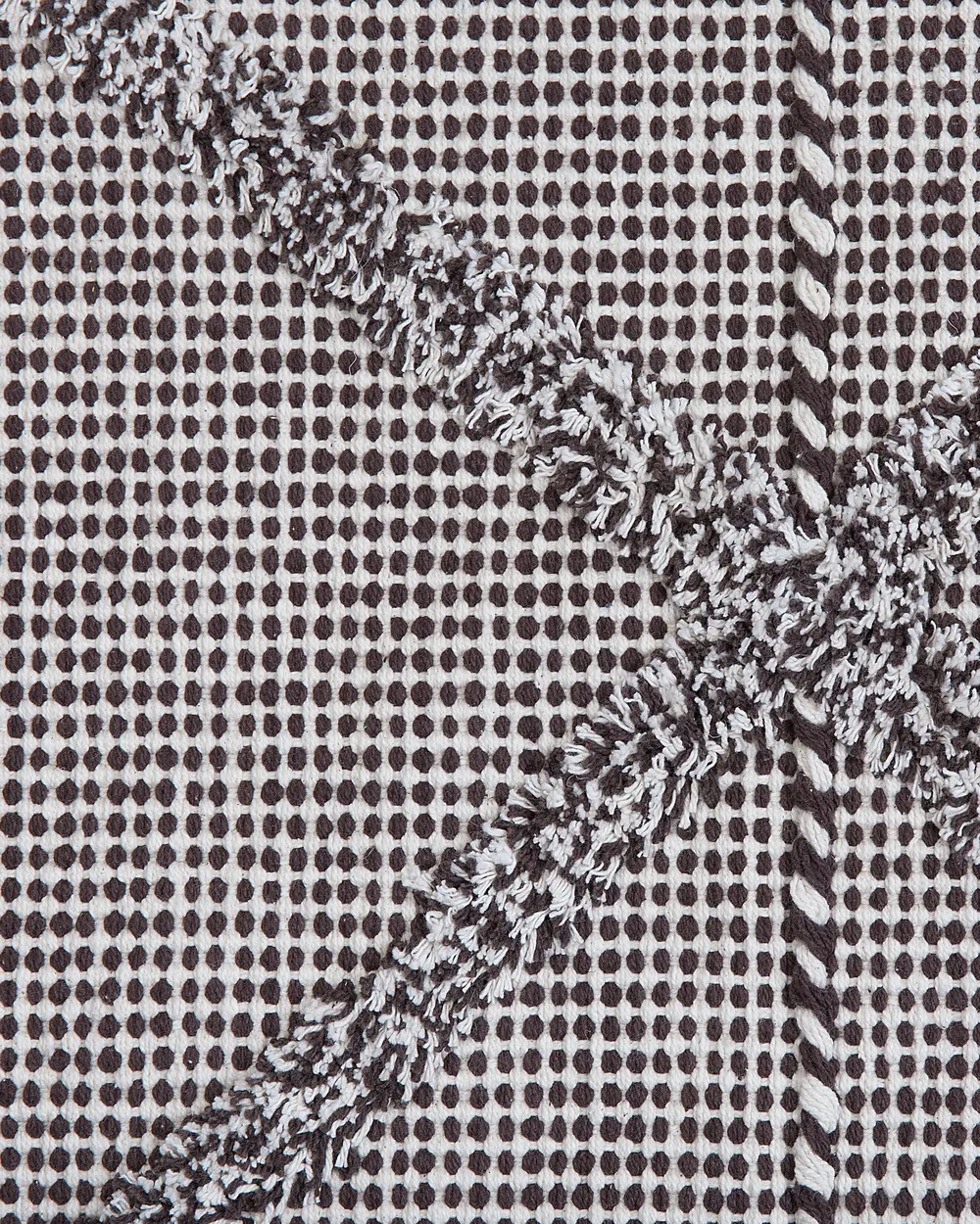 Rug TUZLA Brown 140 x 200 cm Cotton_747690