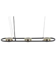LED Hängeleuchte MALI Metall Schwarz_824708