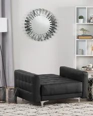 Sessel ABERDEEN Kunstleder Schwarz_715752