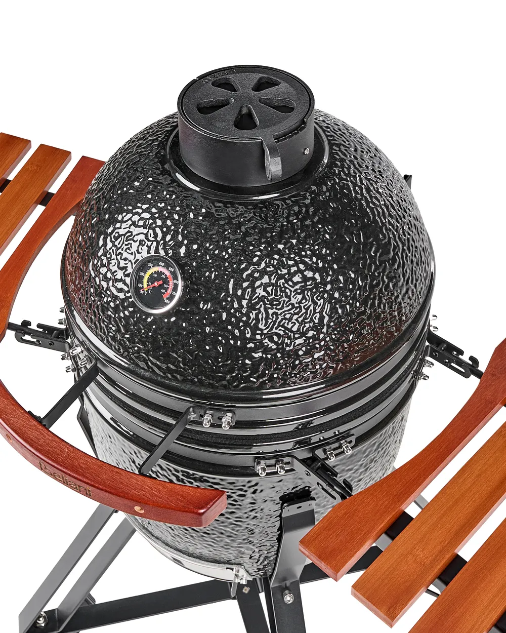 Holzkohlegrill KAMADO Keramik Schwarz_1007617