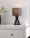 Tischlampe CARRION Schwarz