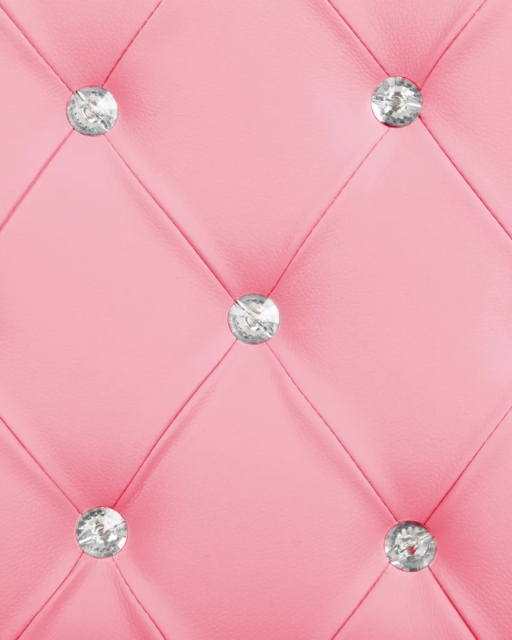 Desk Chair PRINCESS Faux Leather Pink_1082241
