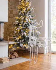 Outdoor Decoration LED INNNES 94 cm Reindeer White_1118451