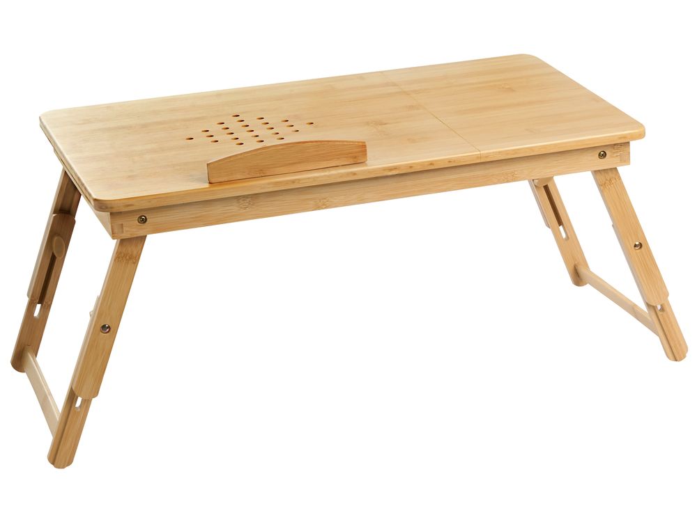 Zložljiva mizica za prenosnik ORGE 57 cm 35 cm Svetlo rjava