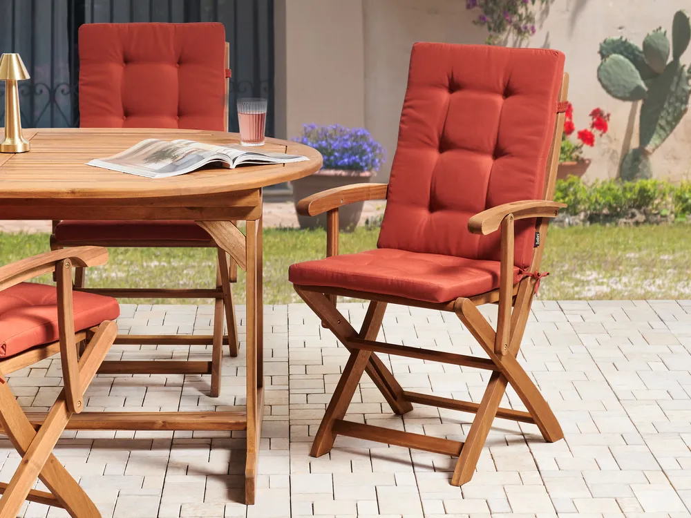 Sitzauflagen 2er Set MAUI PREMIUM Rot