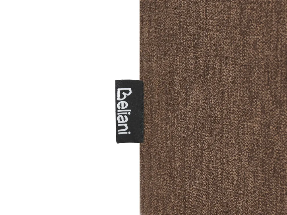Sofa 3-Sitzer BOLGA Stoff Braun_1075106
