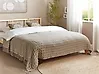 Tagesdecke BERE Baumwolle 220 x 240 cm Taupe
