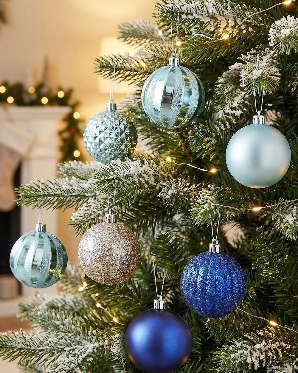 Set of 96 Baubles PIELINEN Blue_1186187