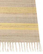 Teppich TALPUR Gelb 160 x 230 cm Jute_845680