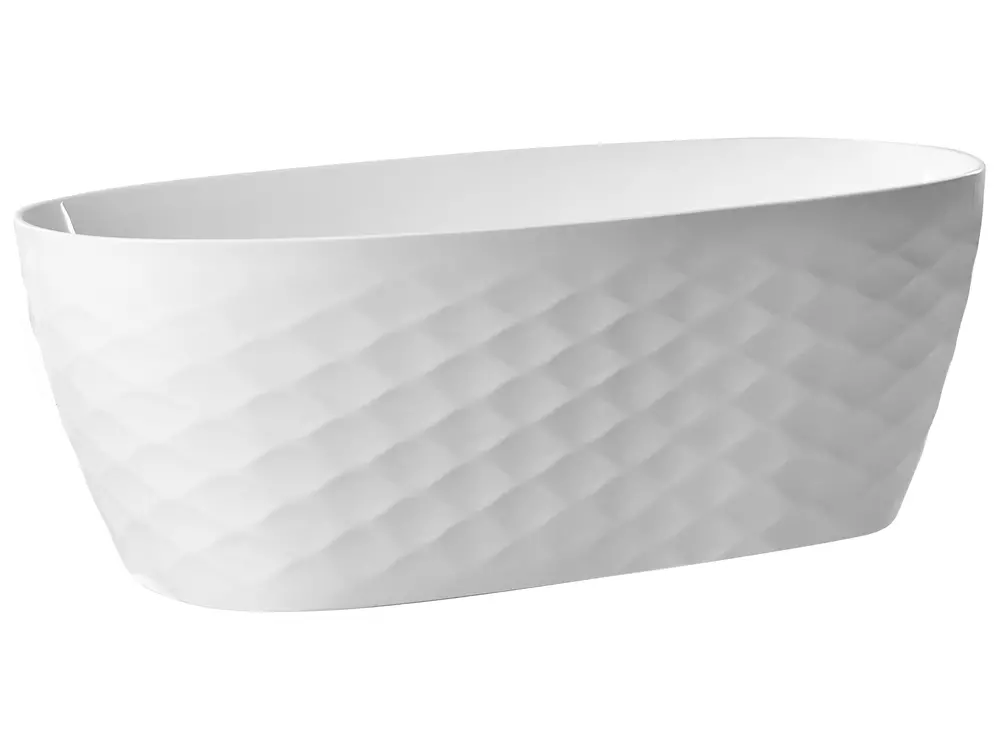 Freistehende Badewanne CHUBUT 170 x 80 cm Weiß_1017265