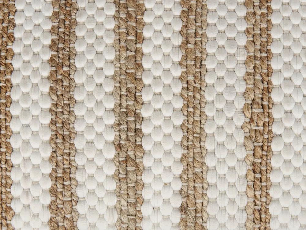 Pouf ALMATTI Stoff Beige_886799