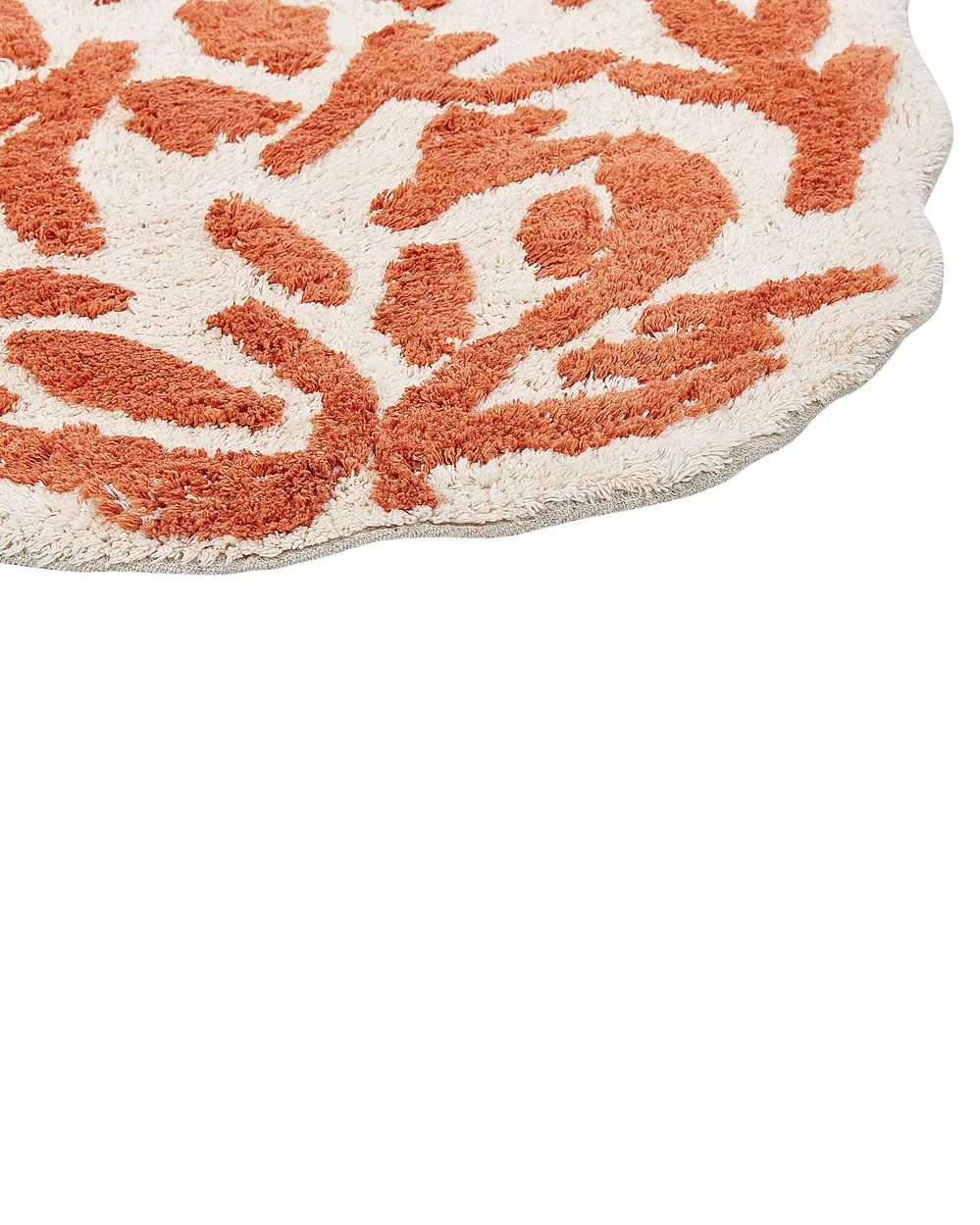 Bath Mat DERIK Orange 60 x 90 cm Cotton_905504