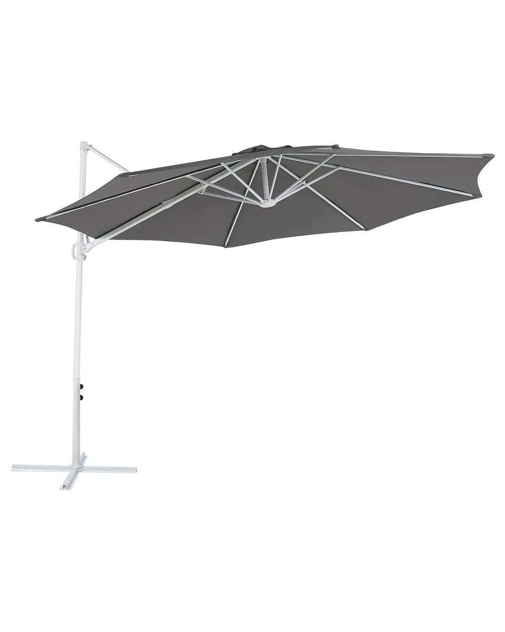 Ampelschirm 295 cm SAVONA II Dunkelgrau