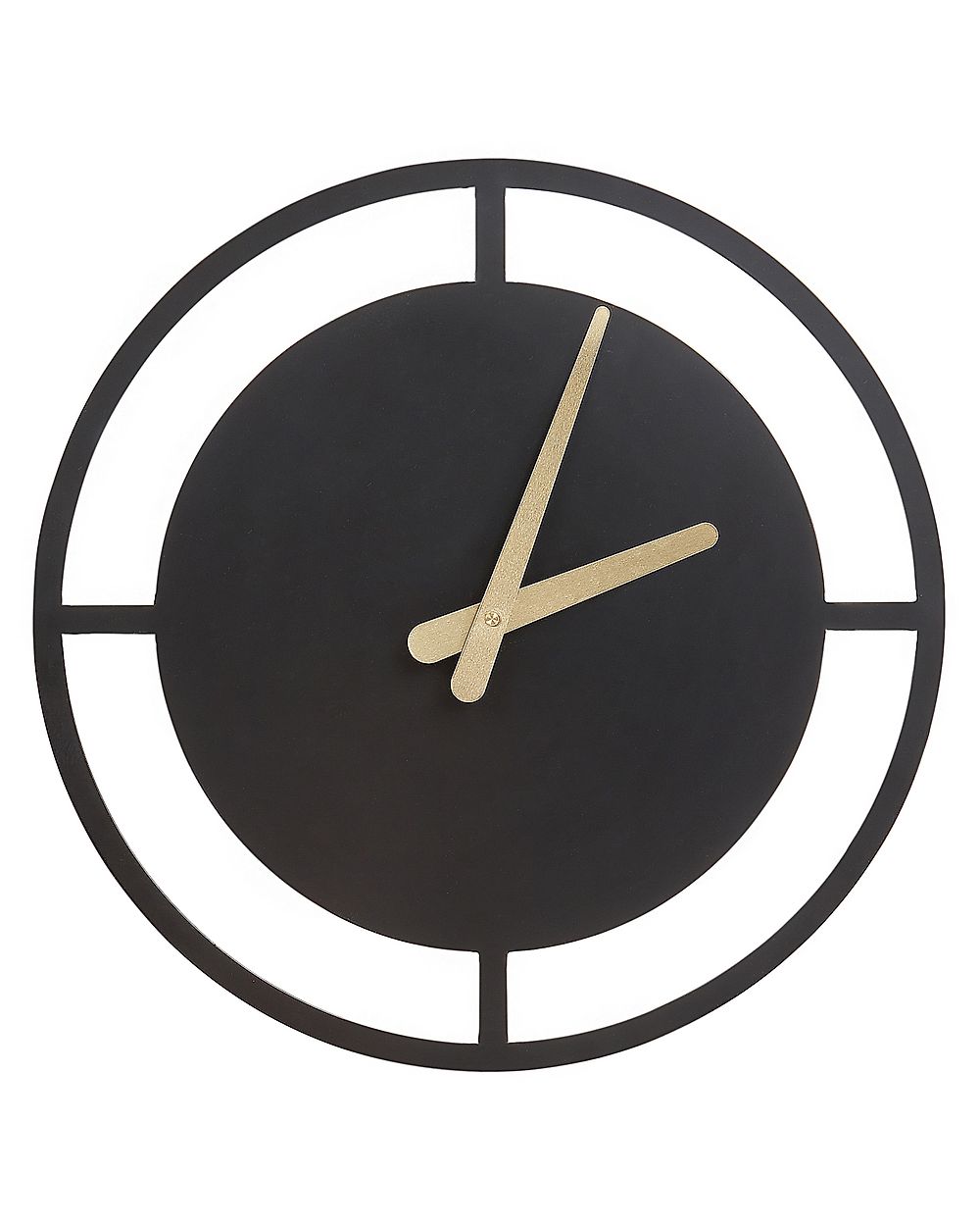 Wall Clock TRIENT Metal Black