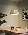 Hängeleuchte JOKU Metall Hellbeige