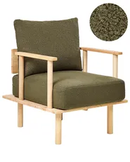 Sessel ASKER Bouclé Dunkelgrün_932637