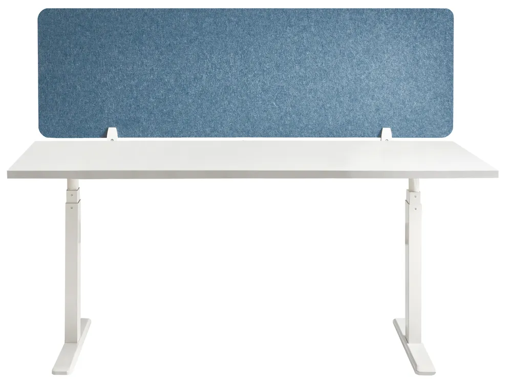 Schreibtischtrennwand SPLIT 160 x 50 cm Blau_1055976