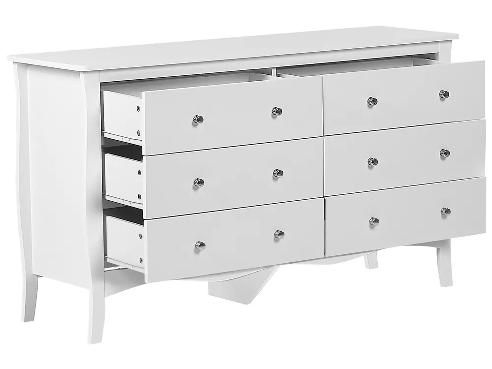 6 Drawer Chest WINCHESTER White_786291